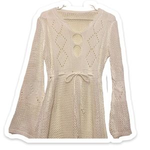 Knitted Beach Cover Up